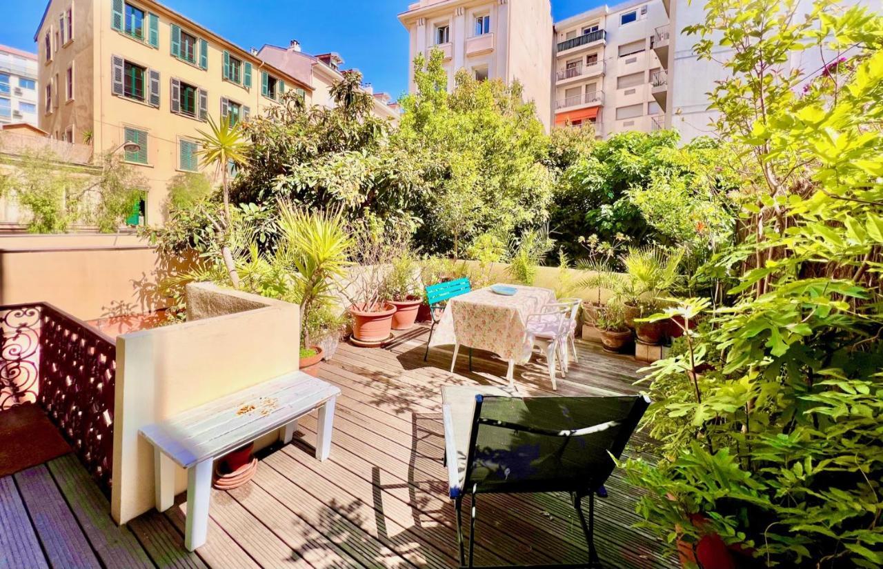 Aparthotel Riviera - Grimaldi Coeur De Ville - Large Studio Ac With Bigger South Terrace - Hyper Centre - Terrasse Esprit Nice Extérieur photo