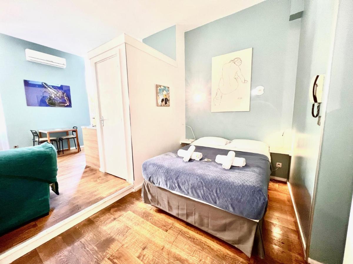 Aparthotel Riviera - Grimaldi Coeur De Ville - Large Studio Ac With Bigger South Terrace - Hyper Centre - Terrasse Esprit Nice Extérieur photo